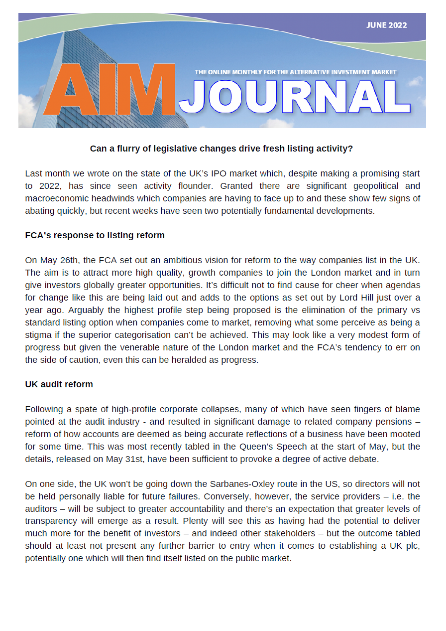 AIM Journal June 2022